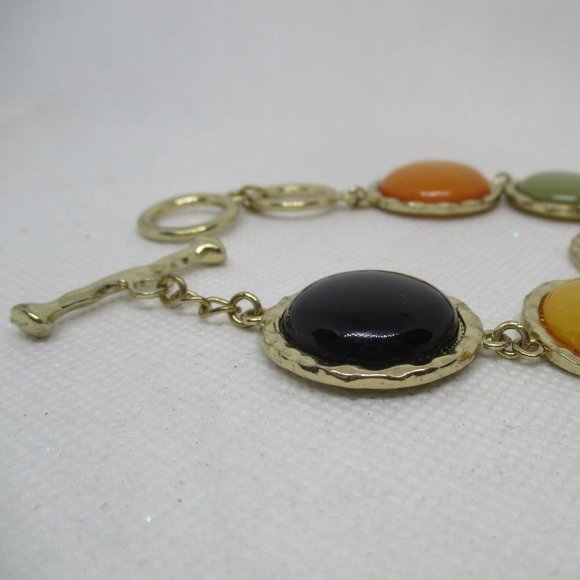 Sparkle Lucite Cabochon Bracelet - Picture 9 of 10